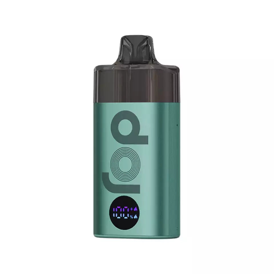 Vaporesso Dojo Blast 6000 puffs vape kit in Kiwi Passionfruit Guava, featuring a sleek rechargeable design with 6k BIG Puff capacity, mesh coil technology for enhanced flavor, long-lasting battery, and user-friendly draw activation.