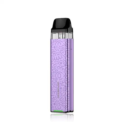 Vaporesso XROS 3 Mini Pod Kit in Lilac Purple – ultra-compact and stylish pod system with a built-in 1000mAh battery, COREX coil technology, and hassle-free draw-activated vaping.