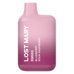 Load image into Gallery viewer, Lost Mary BM600 Prefilled Pod Kit in Blueberry Sour Raspberry flavor, a compact and stylish, prefilled and ready to use with smooth nicotine salt e-liquid for a satisfying vaping experience.
