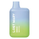 Load image into Gallery viewer, Lost Mary BM600 Prefilled Pod Kit in Menthol flavor, a compact and stylish, prefilled and ready to use with smooth nicotine salt e-liquid for a satisfying vaping experience.

