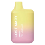 Load image into Gallery viewer, Lost Mary BM600 Prefilled Pod Kit in Pink Lemonade flavor, a compact and stylish, prefilled and ready to use with smooth nicotine salt e-liquid for a satisfying vaping experience.
