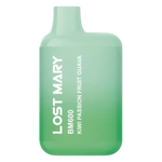 Load image into Gallery viewer, Lost Mary BM600 Kiwi Passion Fruit Guava Pod Kit – disposable prefilled vape with 600 puffs and 20mg nicotine strength.

