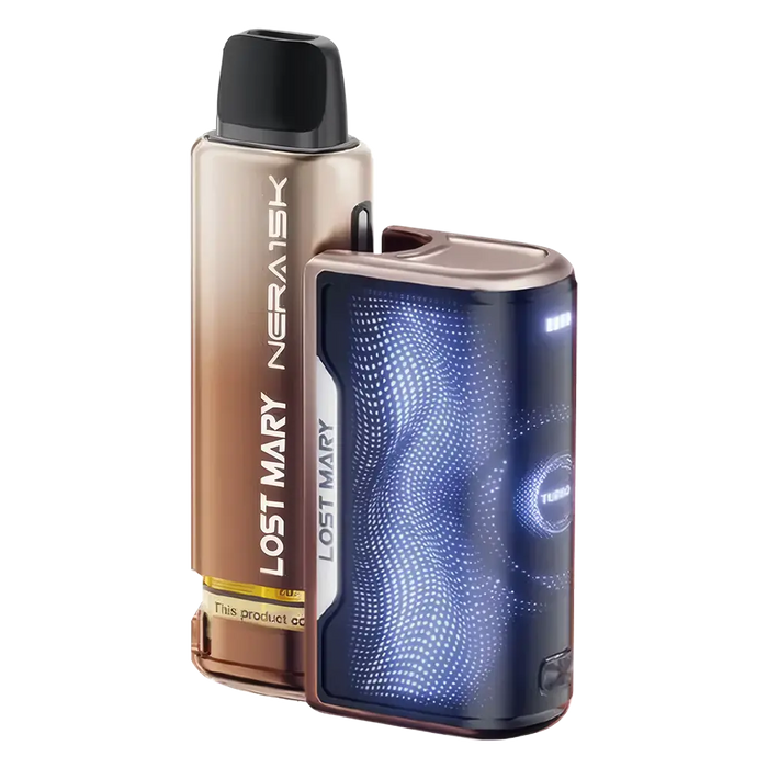 Lost Mary Nera Fullview Prefilled Pod Kit in Drinks Edition – sleek vape device with full-view design, up to 6,000 puffs.