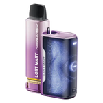 Load image into Gallery viewer, Lost Mary Nera Fullview Prefilled Pod Kit in Purple Edition – sleek vape device with full-view design, up to 6,000 puffs.
