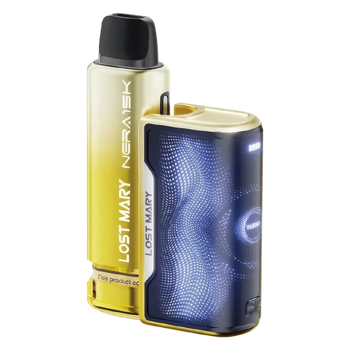 Lost Mary Nera Fullview Prefilled Pod Kit in Triple Mango Edition – sleek vape device with full-view design, up to 6,000 puffs.