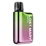 Load image into Gallery viewer, Lost Mary Tappo Prefilled Pod Kit in Green Pink Watermelon flavor – sleek and compact vape device with up to 600 puffs.
