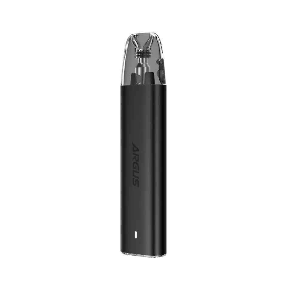 Voopoo Argus G2 Mini Pod Kit in Midnight Black – compact and vibrant vape device with a smooth auto-draw activation, and reliable everyday performance.