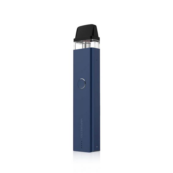 Vaporesso XROS 2 Pod Vape Kit in Midnight Blue – sleek and slim pod system with a 1000mAh battery, adjustable airflow, and SSS leak-resistant design for a smooth and customizable MTL vaping experience.