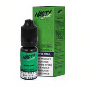 Hippie Trail Nic Salt E‑Liquid 10 ml by Nasty Salt – sleek bottle featuring a laid‑back flavor blend inspired by the iconic hippie trail, smooth nicotine salt formulation, and easy-dropper top for pod‑system use.