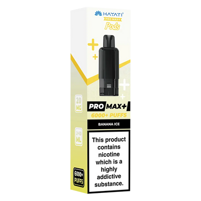 Hayati Pro Max+ 6000 Prefilled Pods