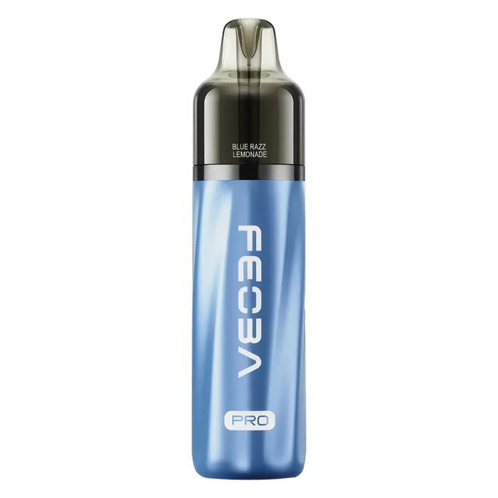 FEOBA Bar Pro 6000 Prefilled Pod Kit in Blue Razz Lemonade flavor – compact vape device with up to 6,000 puffs.