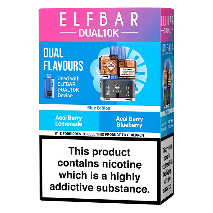 Elf Bar Dual 10K Prefilled Pods