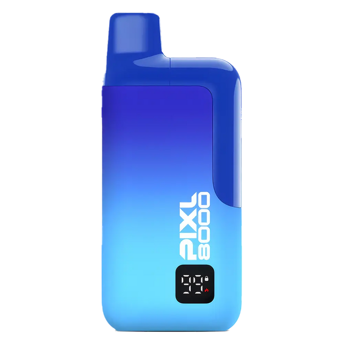 PIXL 8000 Prefilled Pod Kit in Blue Magic flavor – compact vape device with up to 8,000 puffs.