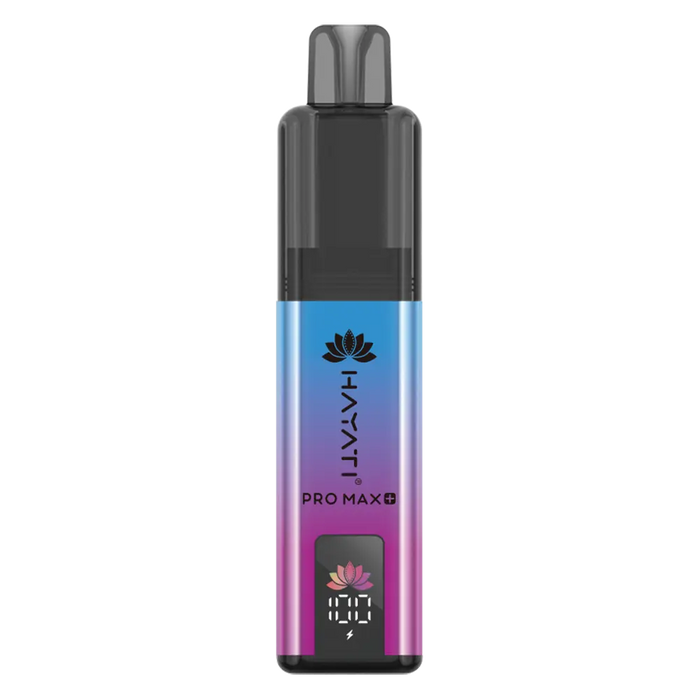 Hayati Pro Max+ 6000 Prefilled Pod Kit in Blue Razz flavor – sleek vape device with up to 6,000 puffs.