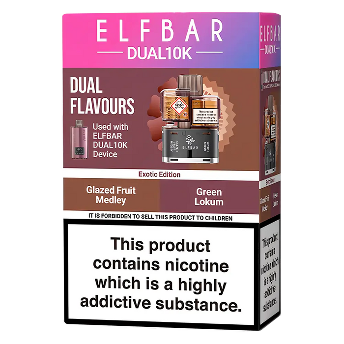 Elf Bar Dual 10K Prefilled Pods