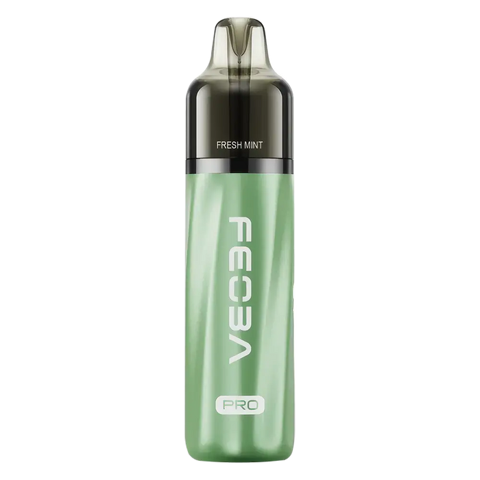 FEOBA Bar Pro 6000 Prefilled Pod Kit in Fresh Mint flavor – compact vape device with up to 6,000 puffs.