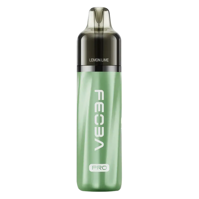 FEOBA Bar Pro 6000 Prefilled Pod Kit in Lemon Lime flavor – compact vape device with up to 6,000 puffs.