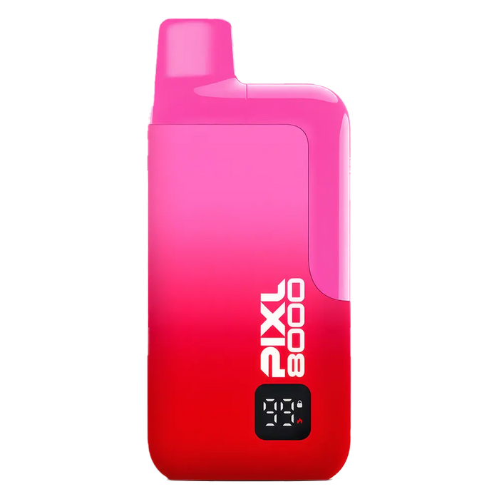 PIXL 8000 Prefilled Pod Kit in Cherry Ice flavor – compact vape device with up to 8,000 puffs.