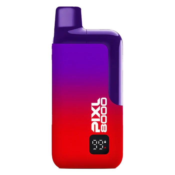 PIXL 8000 Prefilled Pod Kit in Cherry Pop flavor – compact vape device with up to 8,000 puffs.