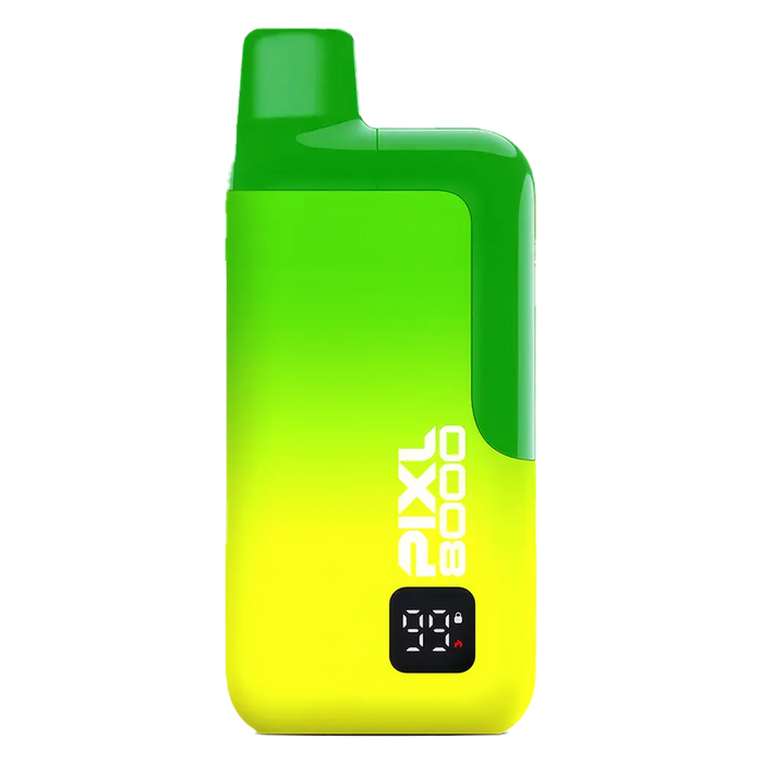 PIXL 8000 Prefilled Pod Kit in Lemon Lime flavor – compact vape device with up to 8,000 puffs.