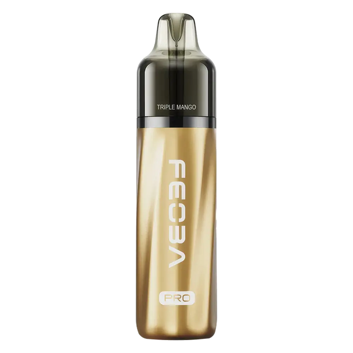 FEOBA Bar Pro 6000 Prefilled Pod Kit in Triple Mango flavor – compact vape device with up to 6,000 puffs.