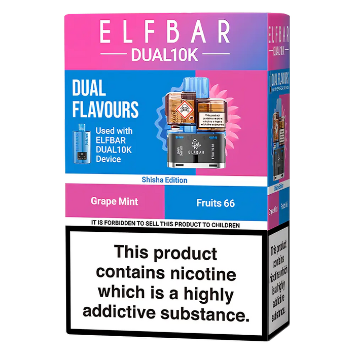 Elf Bar Dual 10K Prefilled Pods