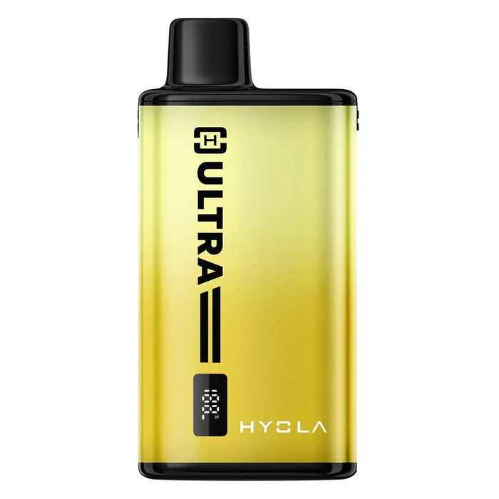 HYOLA 30K Prefilled Pod Kit in Yellow Edition – high-capacity vape device with up to 30,000 puffs.