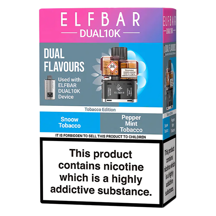 Elf Bar Dual 10K Prefilled Pods