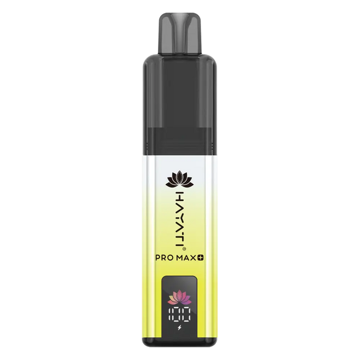 Hayati Pro Max+ 6000 Prefilled Pod Kit in Lemon Lime flavor – sleek vape device with up to 6,000 puffs.