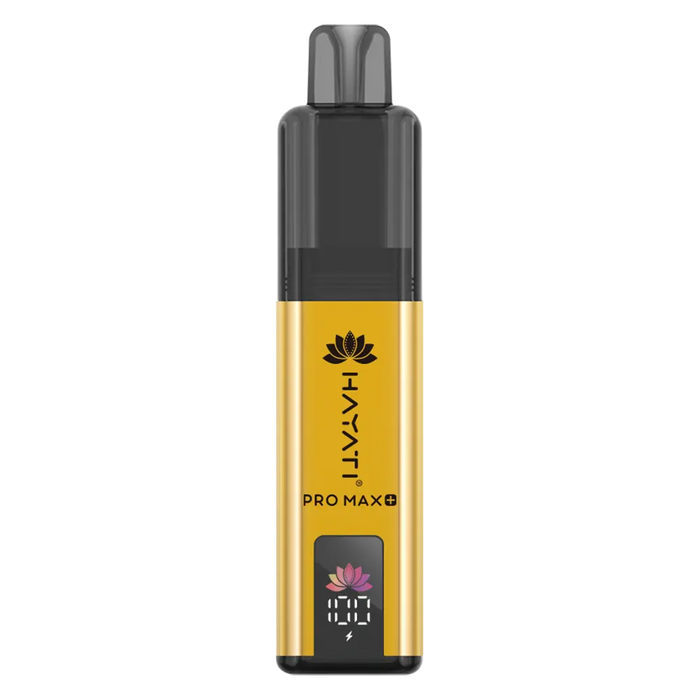 Hayati Pro Max+ 6000 Prefilled Pod Kit in Triple Mango flavor – sleek vape device with up to 6,000 puffs.