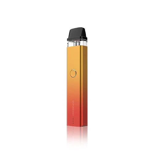 Vaporesso XROS 2 Pod Vape Kit in Orange Red – vibrant and sleek pod device with a colorful gradient finish, dual activation modes, and consistent flavor with COREX coil technology.