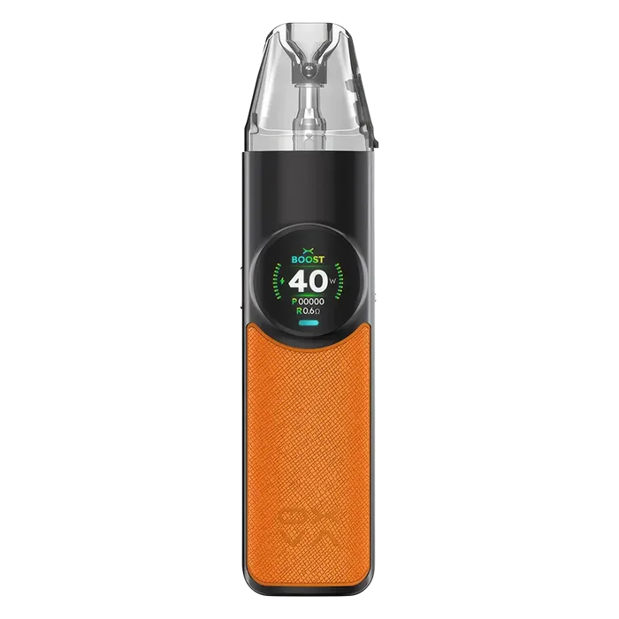 OXVA NeXlim Pod Kit Coral Orange – lightweight, modern pod vape with smooth performance.