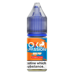 Load image into Gallery viewer, Oxva Ox Passion Nic Salt E-Liquid Bru Pop – pack of 10x 10ml bottles, available in 10mg or 20mg nicotine strength.

