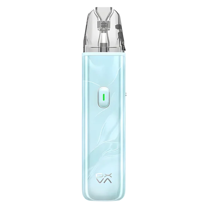OXVA Xlim Go Lite vape kit in Light Blue with 2ml refillable pod, 1000mAh battery and adjustable airflow for UK vapers
