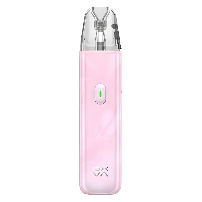 OXVA Xlim Go Lite vape kit in Light Pink with 2ml refillable pod, 1000mAh battery and adjustable airflow for UK vapers