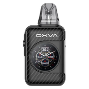 OXVA Xlim SQ Pro 2 Pod Kit in Black Carbon – compact and high-performance vape device with a textured carbon finish, smart display, and adjustable power settings