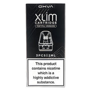 OXVA Xlim V3 Pods – 2ml top-fill, anti-leak cartridges with multiple resistances for rich flavor in Xlim pod kits.