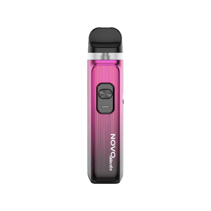 SMOK Novo Master Pod Kit in Pink Black – compact and stylish vape device with a vibrant finish, adjustable airflow, and smooth draw-activated performance.
