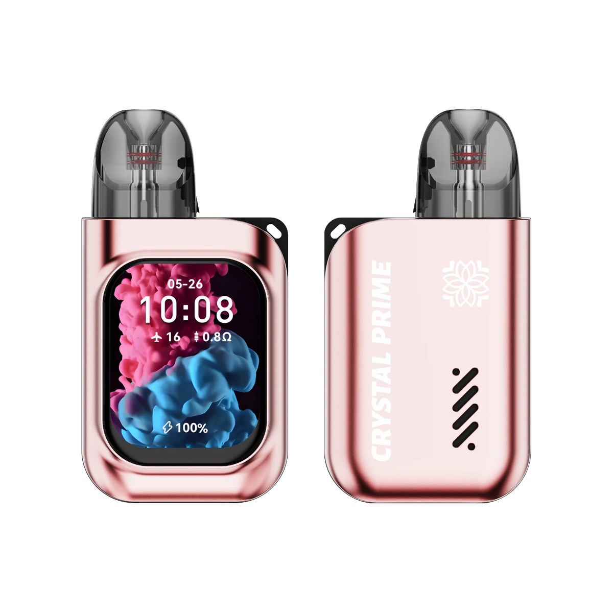 Crystal Prime M3 Smart Pod Vape Kit in Rose Gold – advanced smart vape device with sleek design and smooth performance