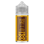 Load image into Gallery viewer, 10 × Nexus Pod Salt Vape Juice Nic Salts 50/50 in Sweet Tangerine Coconut – a ten-bottle set of pre-mixed nic salt e‑liquids in 50/50 VG/PG ratio, featuring a smooth, all-day nicotine delivery.
