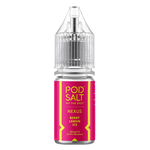 Load image into Gallery viewer, 10 × Nexus Pod Salt Vape Juice Nic Salts 50/50 in Berry Lemon Ice – a ten-bottle set of pre-mixed nic salt e‑liquids in 50/50 VG/PG ratio, featuring a smooth, all-day nicotine delivery.
