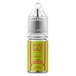 Load image into Gallery viewer, 10 × Nexus Pod Salt Vape Juice Nic Salts 50/50 in Lime Raspberry Grapefruit – a ten-bottle set of pre-mixed nic salt e‑liquids in 50/50 VG/PG ratio, featuring a smooth, all-day nicotine delivery.
