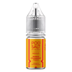 Load image into Gallery viewer, 10 × Nexus Pod Salt Vape Juice Nic Salts 50/50 in Mango Strawberry Peach – a ten-bottle set of pre-mixed nic salt e‑liquids in 50/50 VG/PG ratio, featuring a smooth, all-day nicotine delivery.
