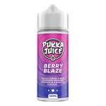 Load image into Gallery viewer, Pukka Juice 100ml Shortfill Range 0mg Berry Blaze – nicotine-free vape juice bursting with bold, fruity flavors and smooth clouds
