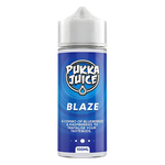 Load image into Gallery viewer, Pukka Juice 100ml Shortfill Range 0mg Blaze – nicotine-free vape juice bursting with bold, fruity flavors and smooth clouds
