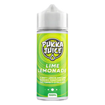 Load image into Gallery viewer, Pukka Juice 100ml Shortfill Range 0mg Lime Lemonade – nicotine-free vape juice bursting with bold, fruity flavors and smooth clouds
