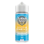 Load image into Gallery viewer, Pukka Juice 100ml Shortfill Range 0mg Yellow Pear Ice – nicotine-free vape juice bursting with bold, fruity flavors and smooth clouds
