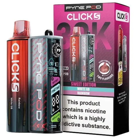 Sweet Edition Pyne Pod Click S 30K Prefilled Pod Kit offering up to 30000 puffs with smooth flavour