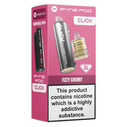 Pyne 50K Prefilled Pod in fizzy cherry flavor – sleek, high-capacity prefilled pod with up to 50,000 puffs.