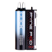 Pyne Pod Click 50K Prefilled Pod Kit in Blueberry Raspberry Edition – high-capacity vape device with up to 50,000 puffs and a sweet-tart blend of blueberry and raspberry flavor.